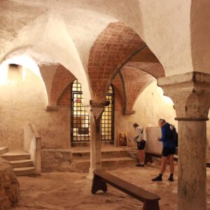 Vezelay basilique crypte