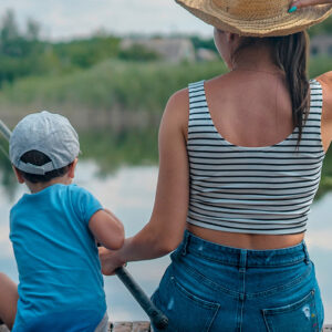 Pêcher en famille